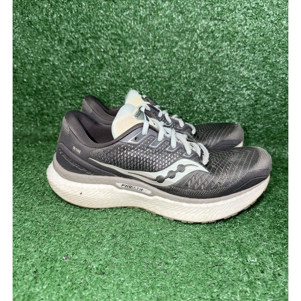 Saucony Womens Size 8 Triumph 18 Sky Grey Road Running Shoes Walking Sneakers